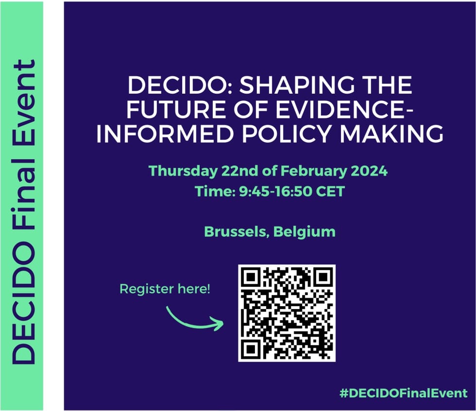 Decido Final Event Shaping The Future Of Evidence Informed Policy