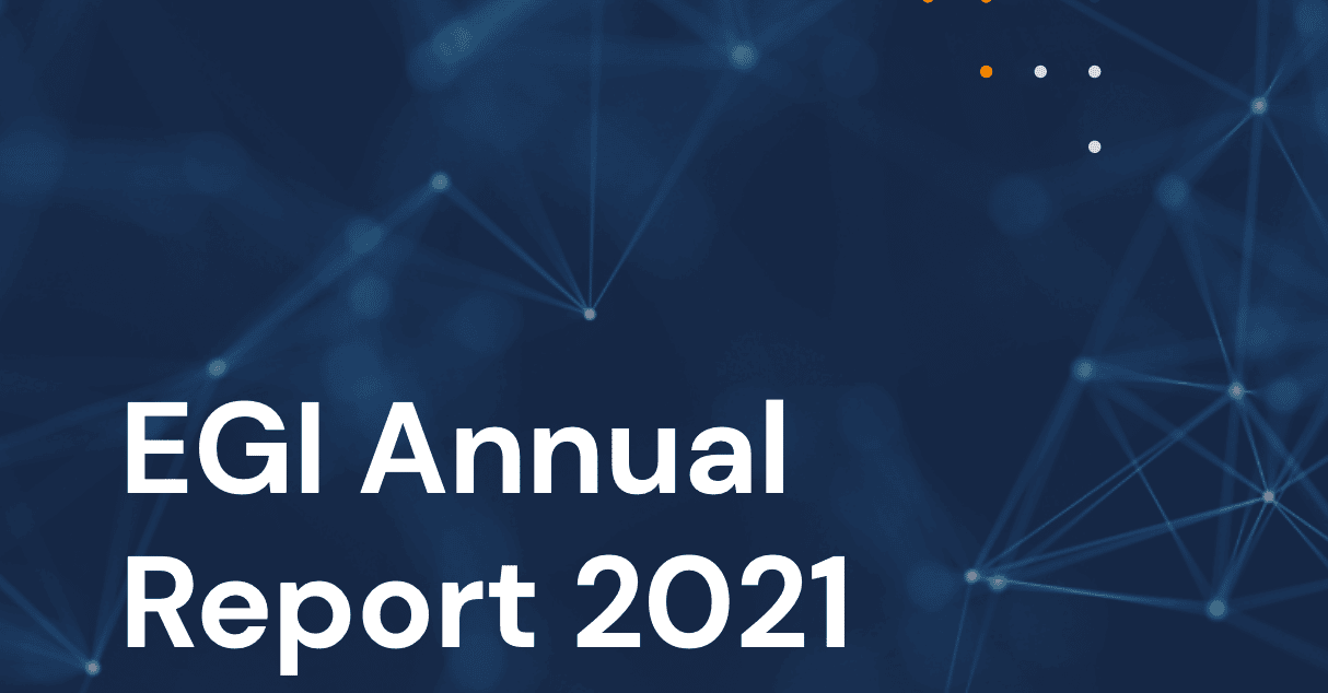 Publication Annual Report 2021 EGI